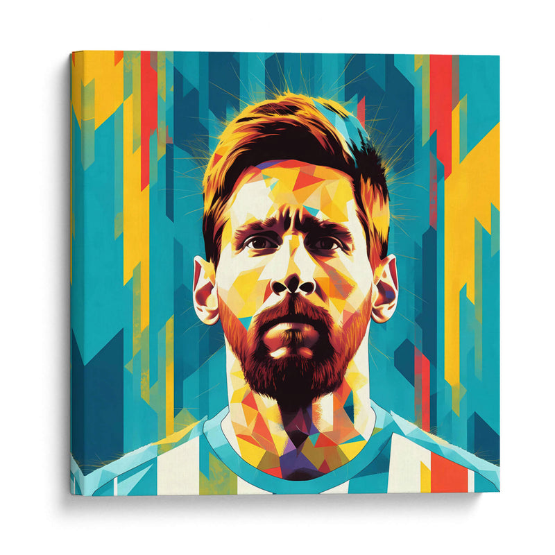 Messi Art - Icon Hunter | Cuadro decorativo de Canvas Lab