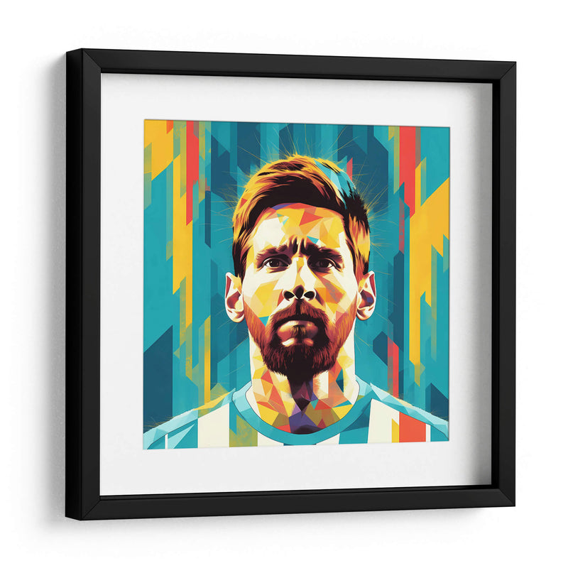Messi Art - Icon Hunter | Cuadro decorativo de Canvas Lab