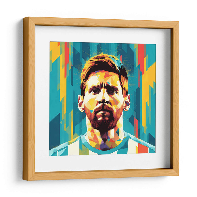 Messi Art - Icon Hunter | Cuadro decorativo de Canvas Lab