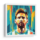 Messi Art - Icon Hunter | Cuadro decorativo de Canvas Lab