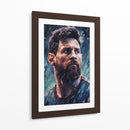 Retrato De Messi - Icon Hunter | Cuadro decorativo de Canvas Lab