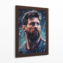 Retrato De Messi - Icon Hunter | Cuadro decorativo de Canvas Lab