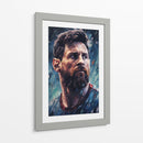 Retrato De Messi - Icon Hunter | Cuadro decorativo de Canvas Lab