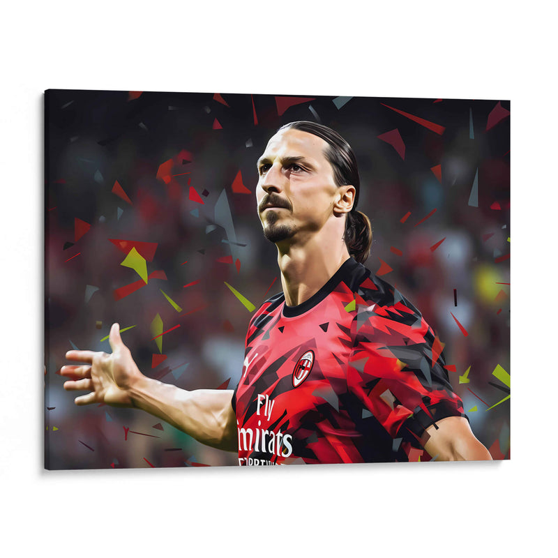Zlatan En Su Habitat - Icon Hunter | Cuadro decorativo de Canvas Lab