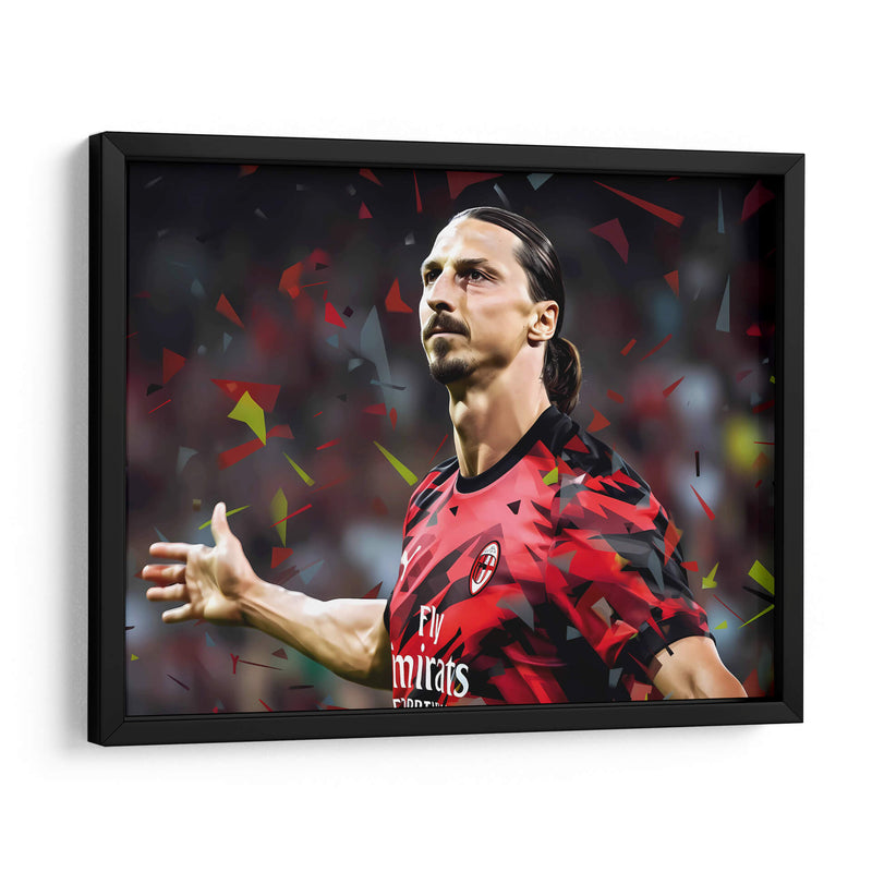 Zlatan En Su Habitat - Icon Hunter | Cuadro decorativo de Canvas Lab