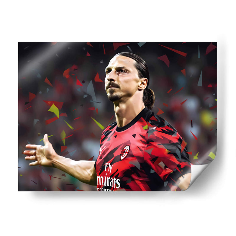Zlatan En Su Habitat - Icon Hunter | Cuadro decorativo de Canvas Lab