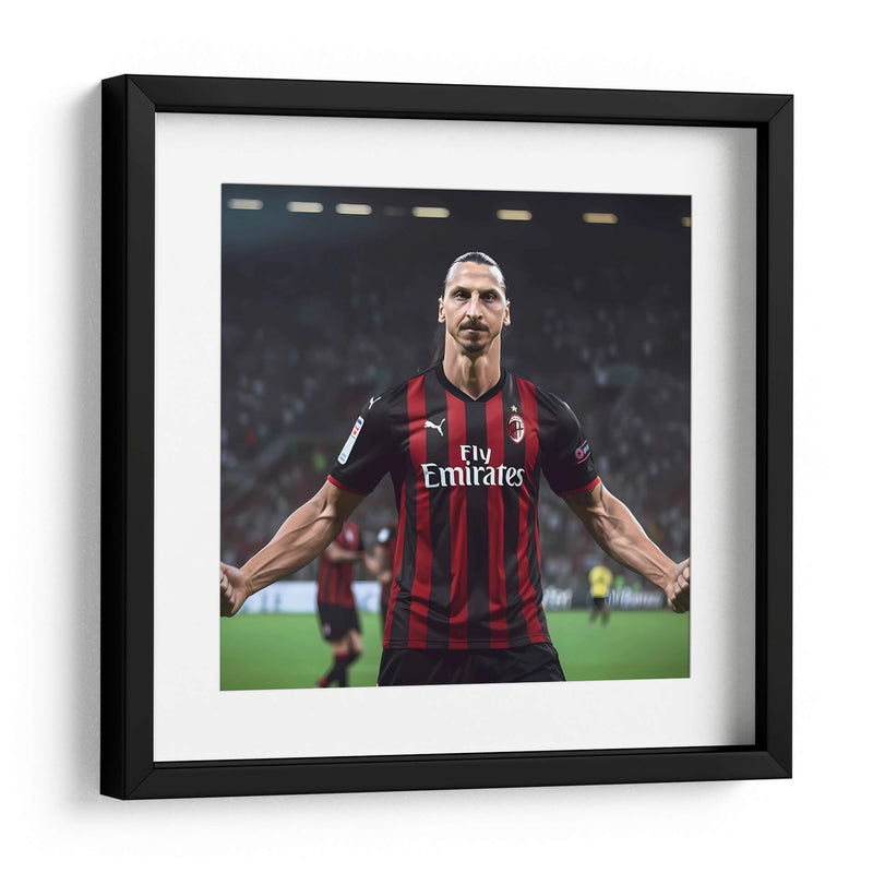 Zlatan Del Milan - Icon Hunter | Cuadro decorativo de Canvas Lab