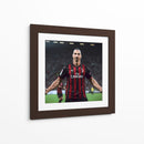 Zlatan Del Milan - Icon Hunter | Cuadro decorativo de Canvas Lab