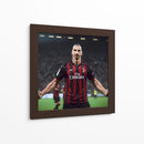 Zlatan Del Milan - Icon Hunter | Cuadro decorativo de Canvas Lab
