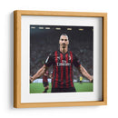 Zlatan Del Milan - Icon Hunter | Cuadro decorativo de Canvas Lab