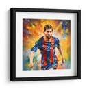 Messi En El Barca - Icon Hunter | Cuadro decorativo de Canvas Lab