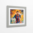 Messi En El Barca - Icon Hunter | Cuadro decorativo de Canvas Lab