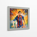 Messi En El Barca - Icon Hunter | Cuadro decorativo de Canvas Lab