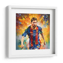 Messi En El Barca - Icon Hunter | Cuadro decorativo de Canvas Lab