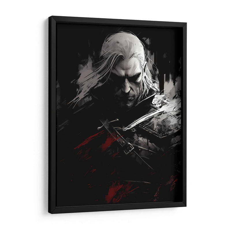 Geralt The Witcher - Jann Kant | Cuadro decorativo de Canvas Lab