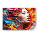 Mujer En El Color - Obed Pereyra | Cuadro decorativo de Canvas Lab