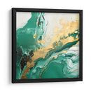 Verde Dorado I - Obed Pereyra | Cuadro decorativo de Canvas Lab