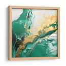 Verde Dorado I - Obed Pereyra | Cuadro decorativo de Canvas Lab