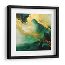 Verde Dorado II - Obed Pereyra | Cuadro decorativo de Canvas Lab