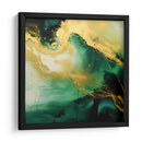 Verde Dorado II - Obed Pereyra | Cuadro decorativo de Canvas Lab
