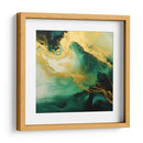 Verde Dorado II - Obed Pereyra | Cuadro decorativo de Canvas Lab