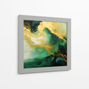 Verde Dorado II - Obed Pereyra | Cuadro decorativo de Canvas Lab