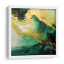 Verde Dorado II - Obed Pereyra | Cuadro decorativo de Canvas Lab