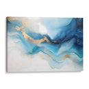 Oro En El Azul - Obed Pereyra | Cuadro decorativo de Canvas Lab