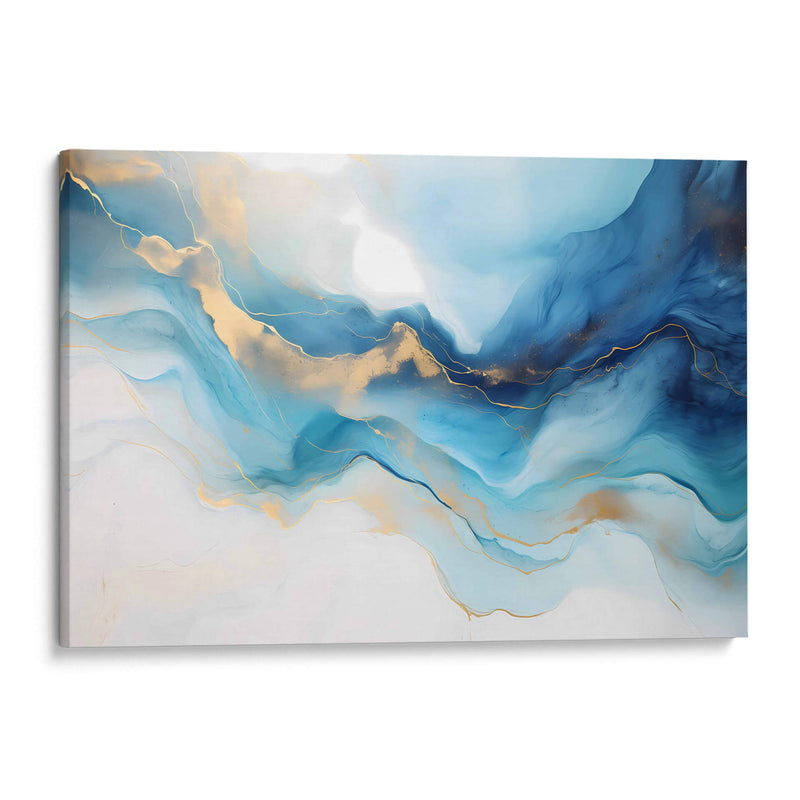 Oro En El Azul - Obed Pereyra | Cuadro decorativo de Canvas Lab