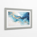Oro En El Azul - Obed Pereyra | Cuadro decorativo de Canvas Lab