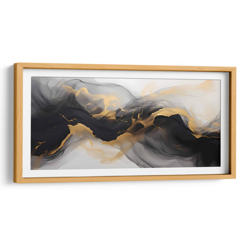 El Rio Dorado III - Obed Pereyra | Cuadro decorativo de Canvas Lab