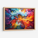 Guerra Del Color II - Obed Pereyra | Cuadro decorativo de Canvas Lab