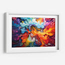 Guerra Del Color II - Obed Pereyra | Cuadro decorativo de Canvas Lab