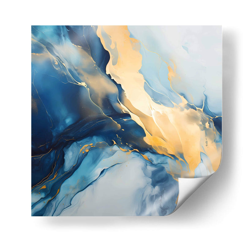 Lazuli Dorado - Obed Pereyra | Cuadro decorativo de Canvas Lab