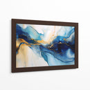 Oro En El Azul III - Obed Pereyra | Cuadro decorativo de Canvas Lab