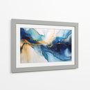 Oro En El Azul III - Obed Pereyra | Cuadro decorativo de Canvas Lab