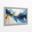 Oro En El Azul III - Obed Pereyra | Cuadro decorativo de Canvas Lab
