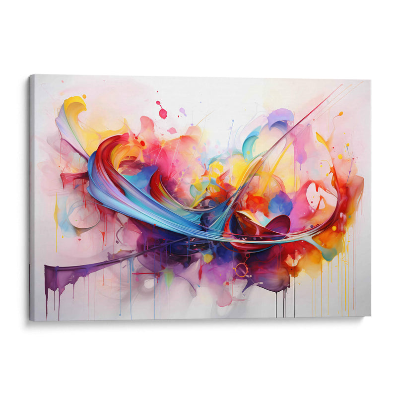 Derrame De Color - Obed Pereyra | Cuadro decorativo de Canvas Lab