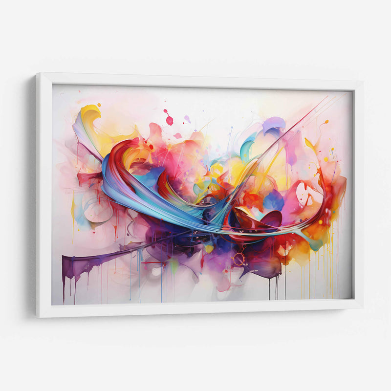 Derrame De Color - Obed Pereyra | Cuadro decorativo de Canvas Lab
