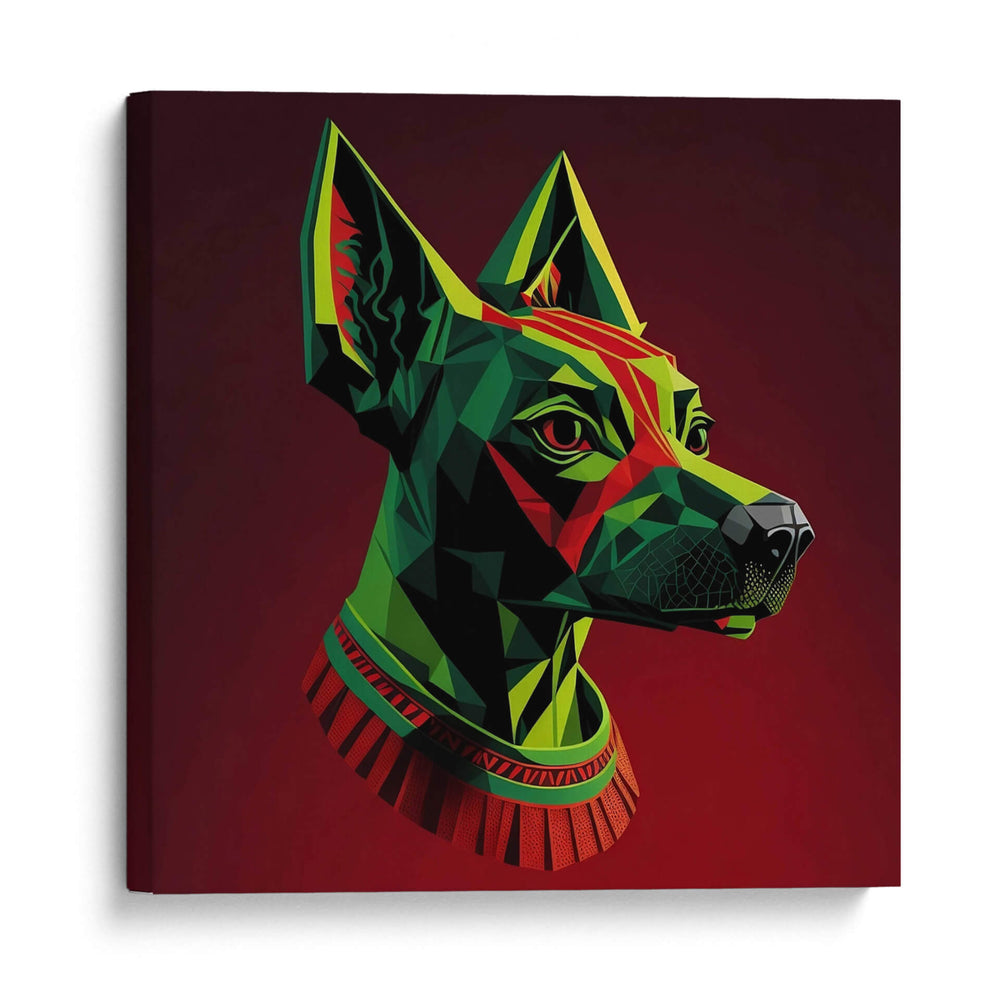 Mexican Xolo bust - PostmodernstudioMX | Cuadro decorativo de Canvas Lab