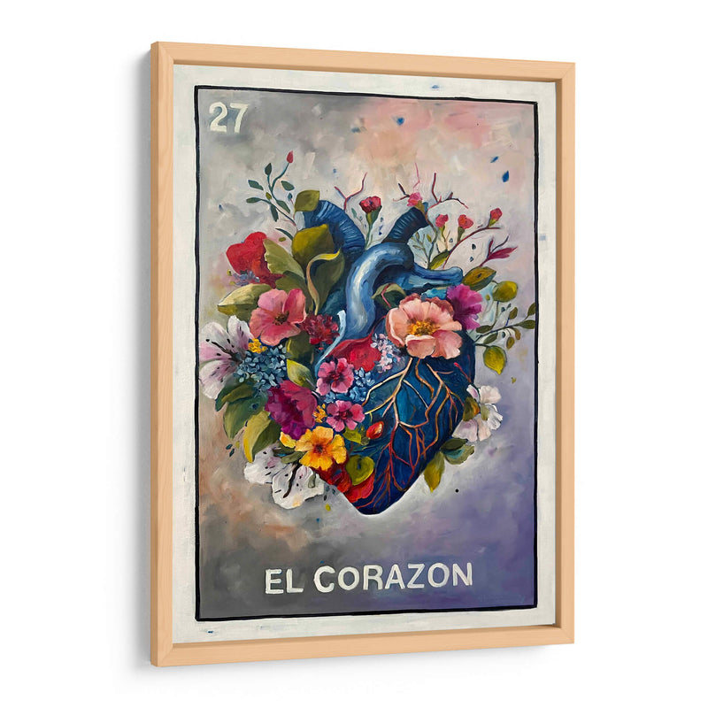 El Corazón! - Adriana Sosa | Cuadro decorativo de Canvas Lab