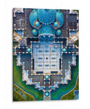 Wilayah Mosque desde arriba | Cuadro decorativo de Canvas Lab