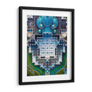 Wilayah Mosque desde arriba | Cuadro decorativo de Canvas Lab