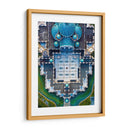 Wilayah Mosque desde arriba | Cuadro decorativo de Canvas Lab