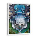 Wilayah Mosque desde arriba | Cuadro decorativo de Canvas Lab