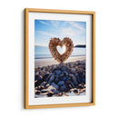 Corazón de Piedras en la Playa - DeLaVegaGaming | Cuadro decorativo de Canvas Lab