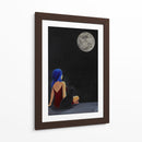 LA REINA DE LA NOCHE - Kmiloropeza | Cuadro decorativo de Canvas Lab