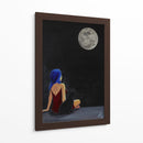 LA REINA DE LA NOCHE - Kmiloropeza | Cuadro decorativo de Canvas Lab