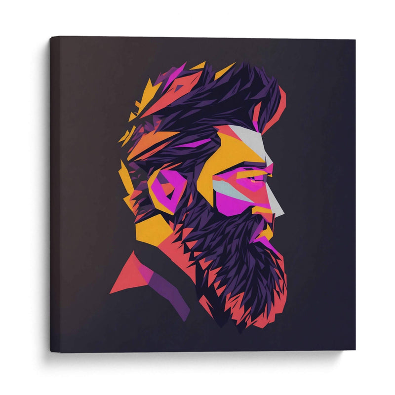 Old School Manliness - PostmodernstudioMX | Cuadro decorativo de Canvas Lab