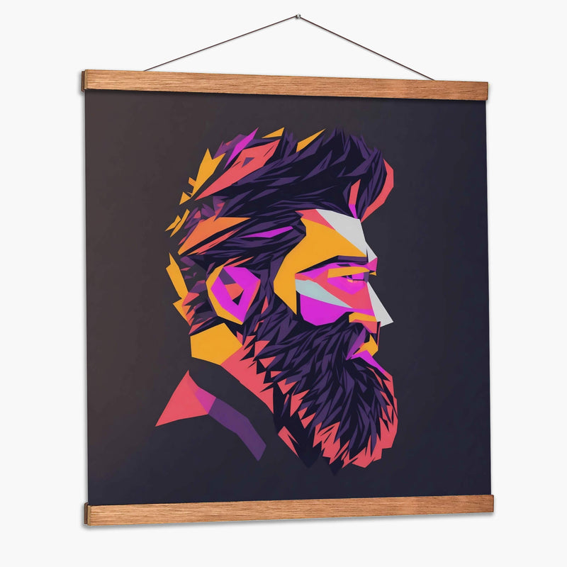 Old School Manliness - PostmodernstudioMX | Cuadro decorativo de Canvas Lab